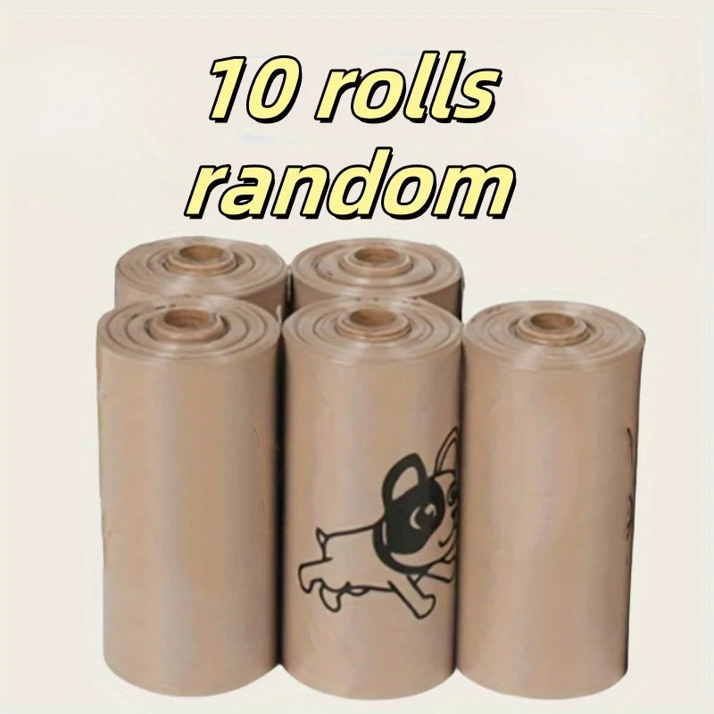 3/6/10/12 Rollos de bolsas higiénicas para mascotas