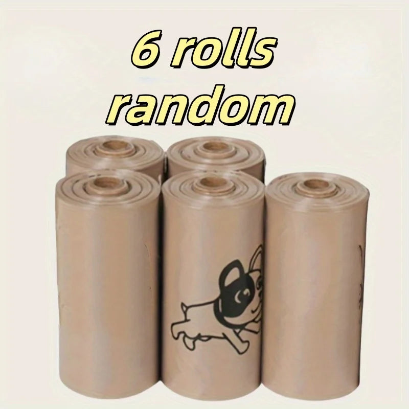 3/6/10/12 Rollos de bolsas higiénicas para mascotas